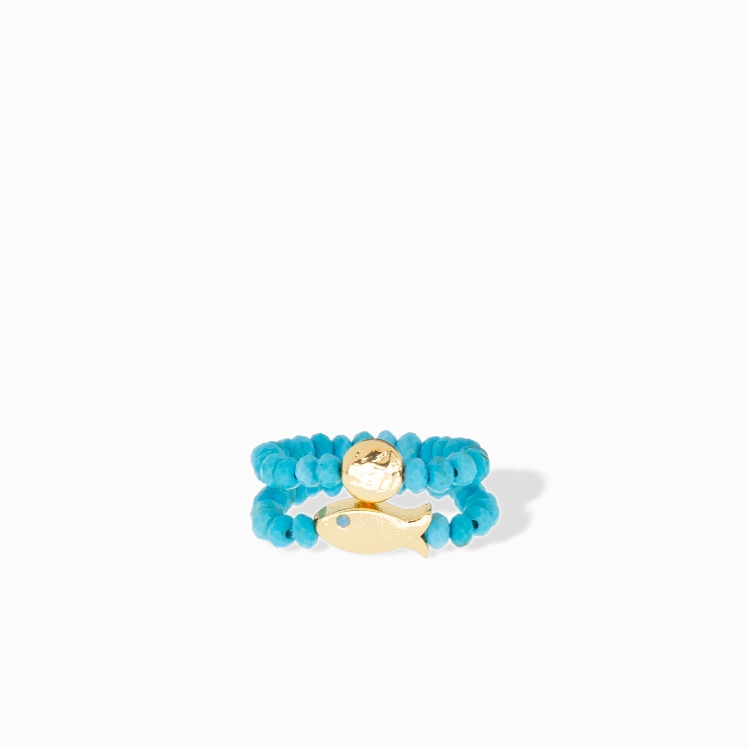 gold plated turquoise