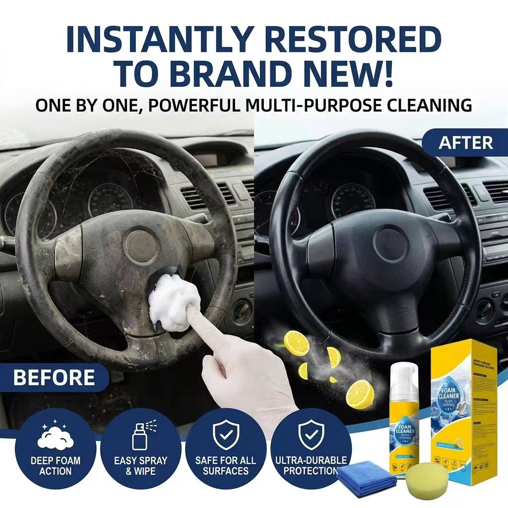 🫧Last Day 80% OFF💦4-in-1 Multi-Enzyme Foam Cleaner