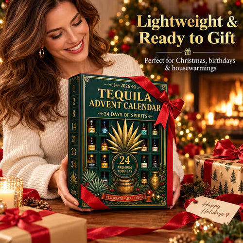 24-day mini tequila bottle advent surprise box